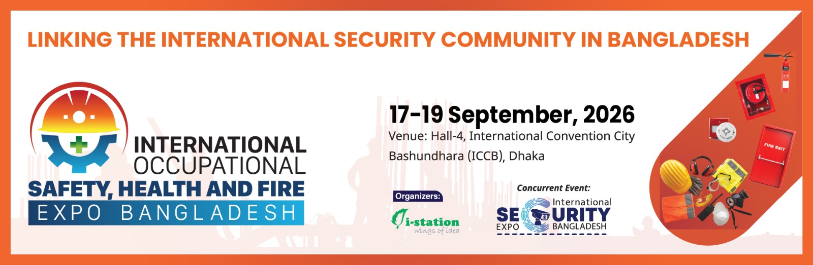 IOSHFE EXPO Header Banner