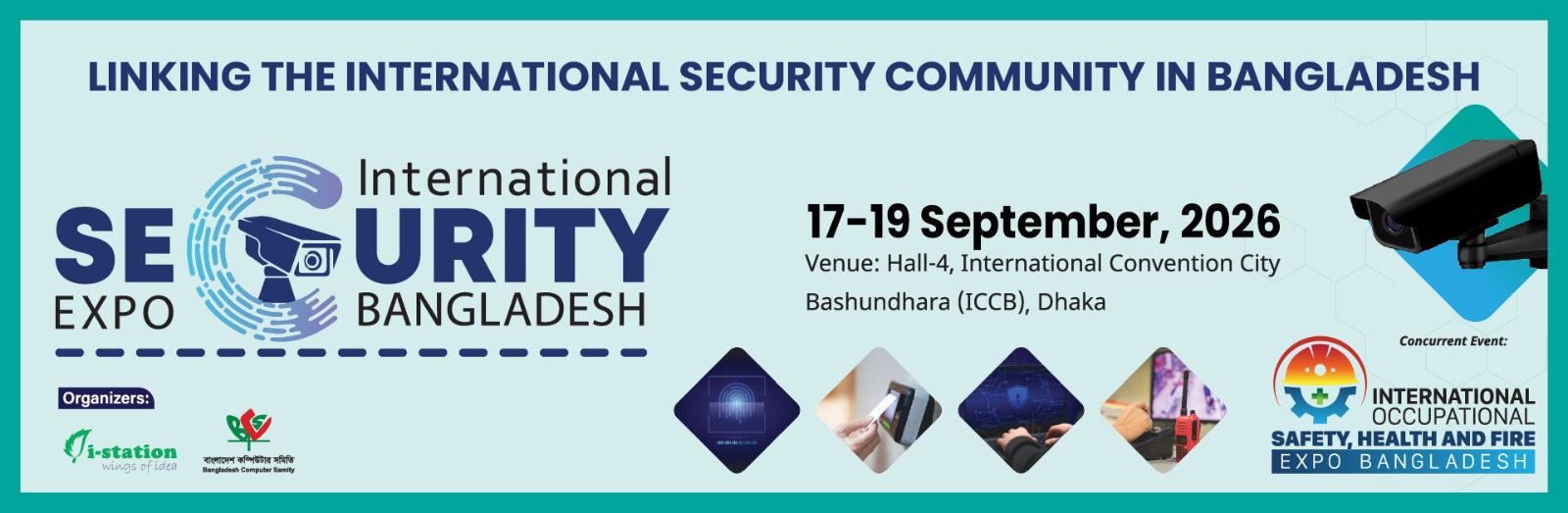 ISE - International Security Expo Bangladesh - Exhibitor Header Banner
